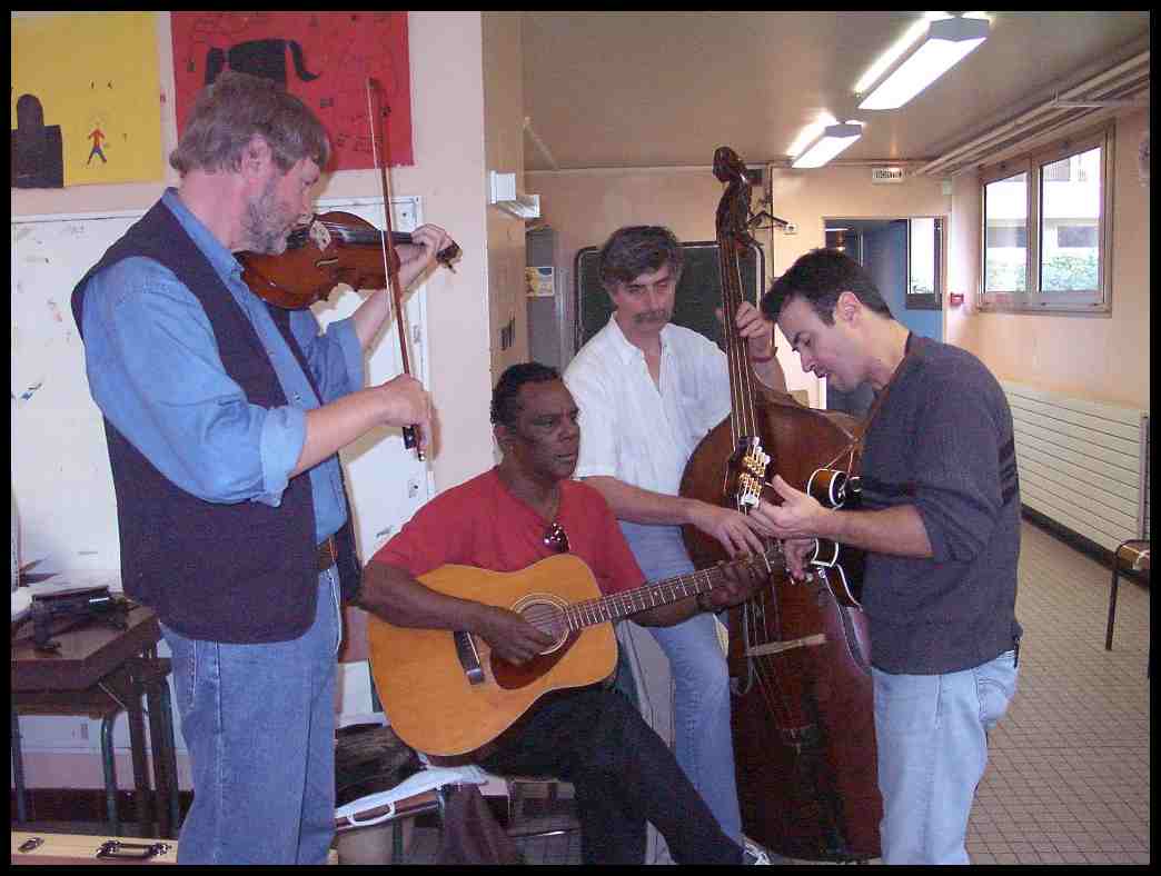 un quatuor de quatre